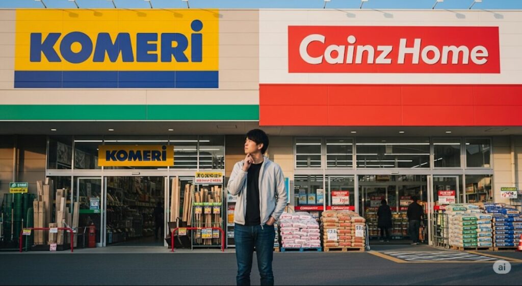 Komeri-and-Cainz-signs