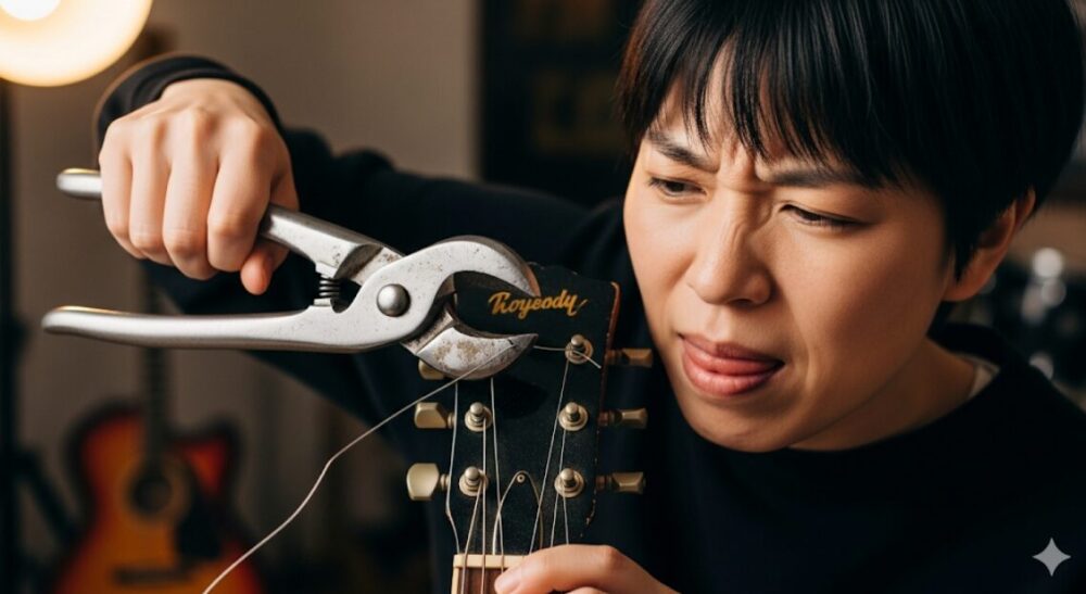 Struggling-to-cut-strings-with-pliers