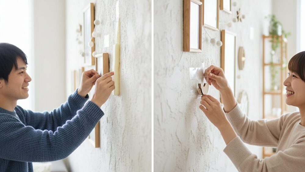Tape-that-sticks-to-rough-walls