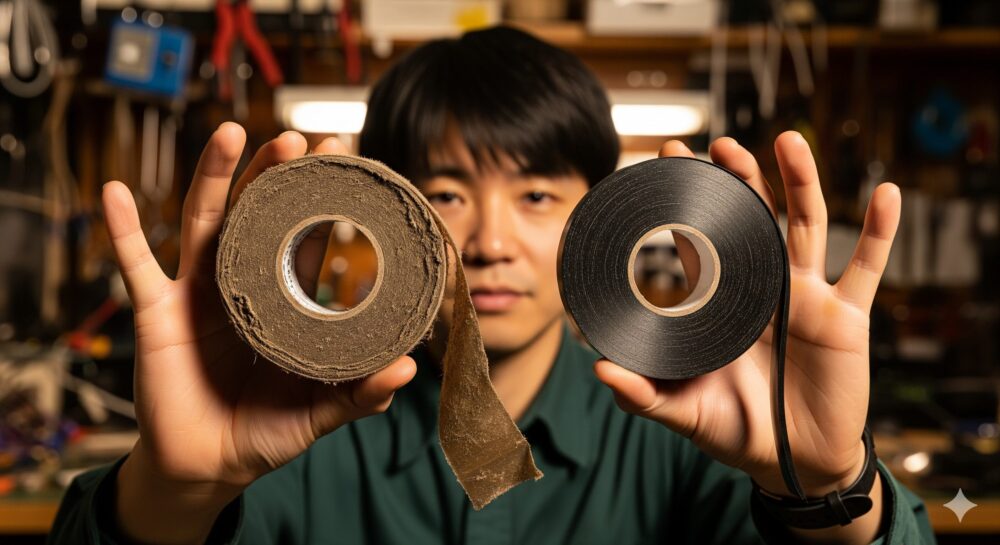 The-definitive-non-sticky-vinyl-tape!