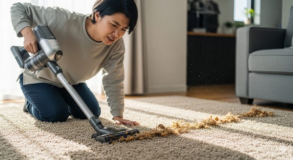 Can't-suck-up-carpet-hair