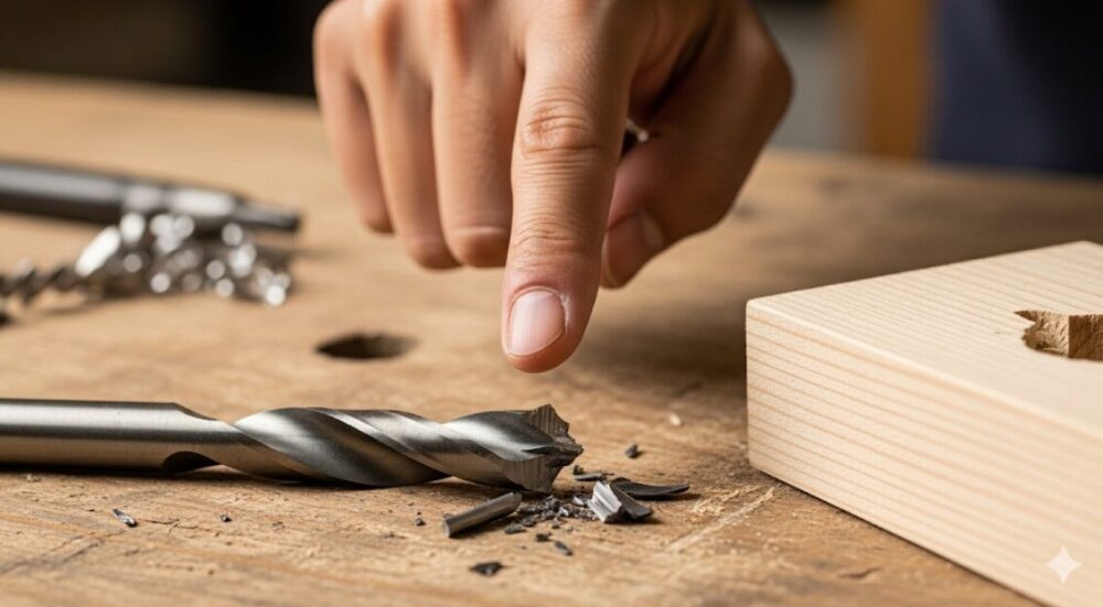 A-broken-Daiso-drill