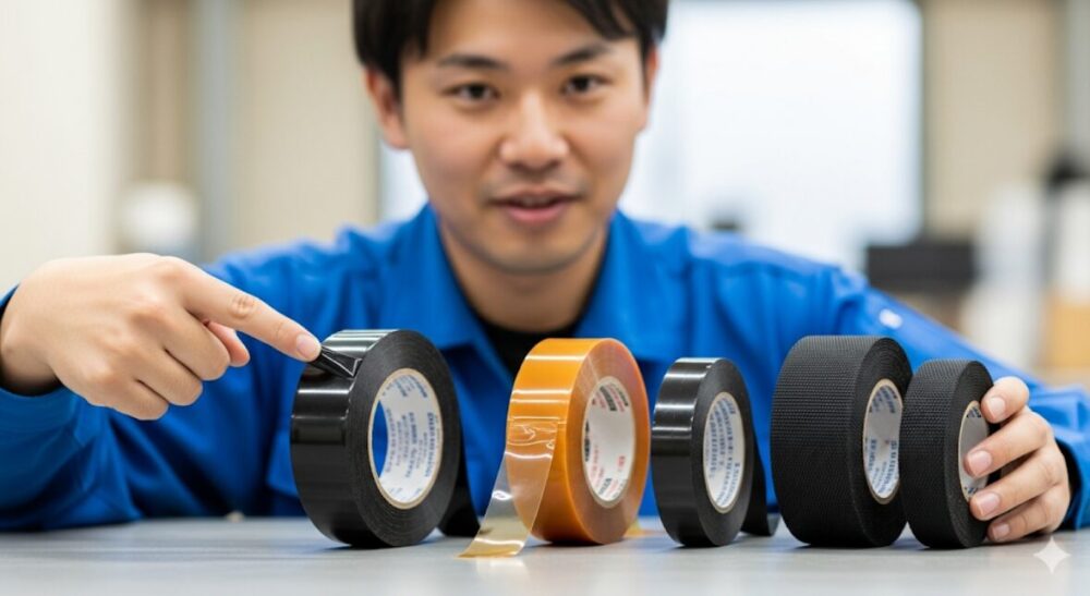 Non-sticky-tape