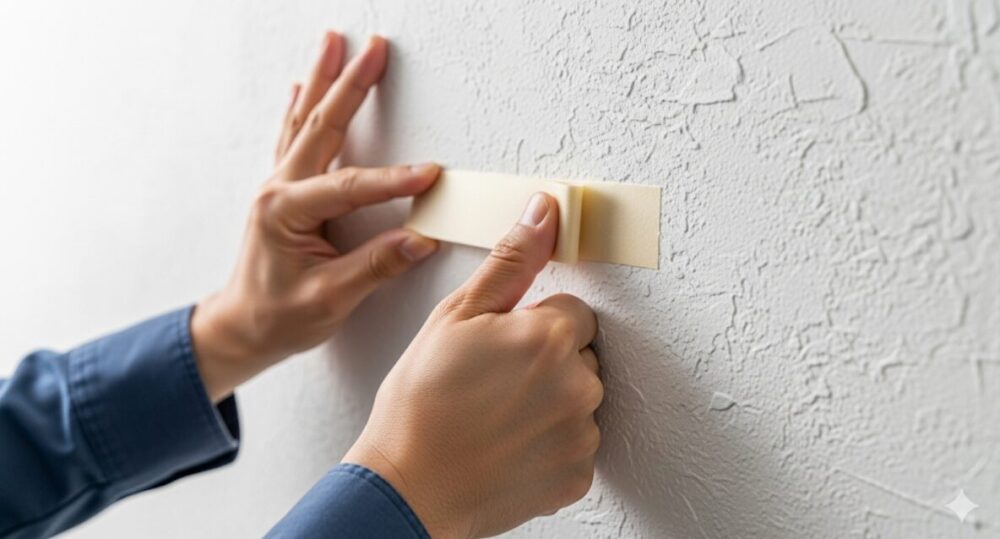 How-to-stick-to-uneven-walls