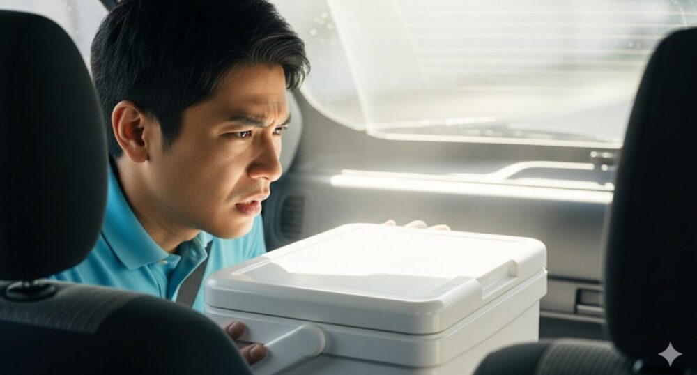A-refrigerator-placed-in-a-hot-car