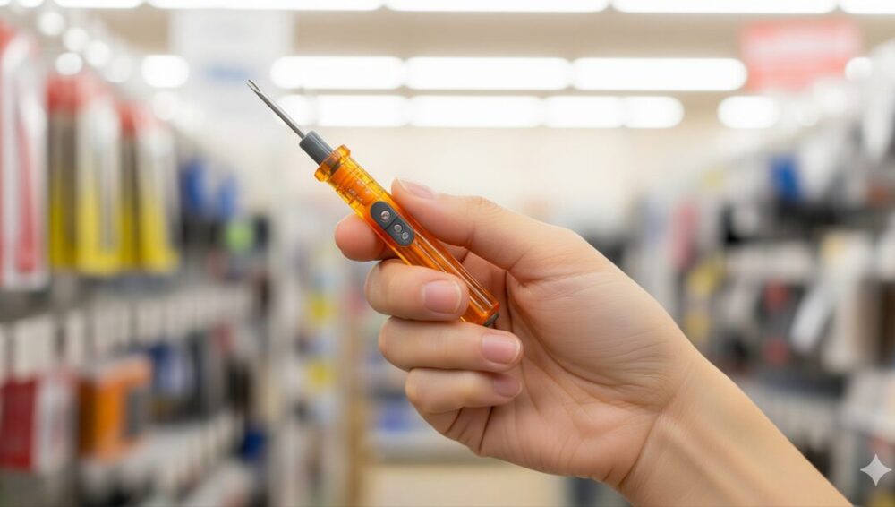 Electrical-tester-at-Daiso